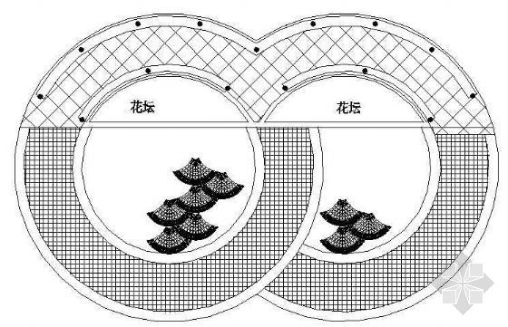 小游园景观剖面图资料下载-某小广场铺装详图