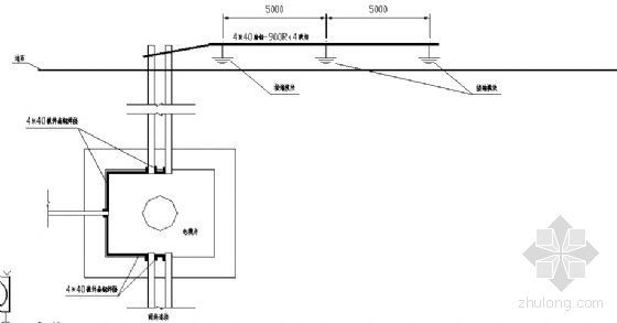 室外电缆井CAD资料下载-电缆井制作大样图