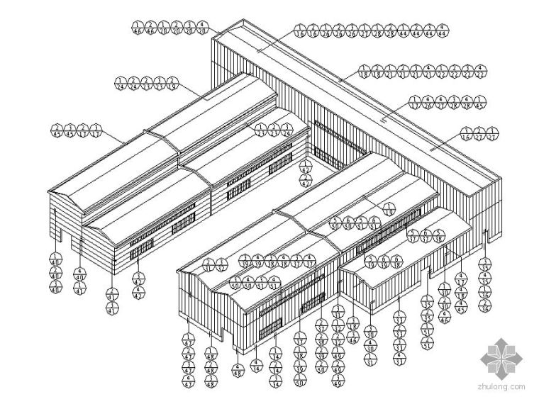 建筑墙面构造cad资料下载-[图集]金属绝热夹芯板-屋面与墙面建筑构造