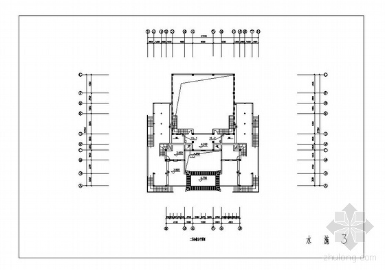 四川古建施工图资料下载-四川某多层古建筑给排水施工图纸