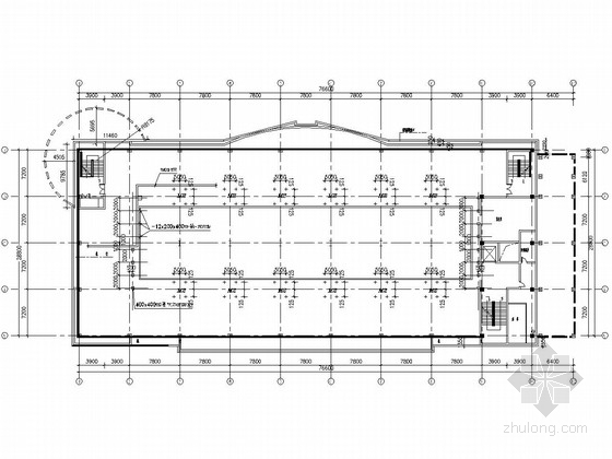 服饰设计工作室施工图资料下载-六层钢结构服饰城结构施工图