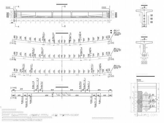 [安徽]3×20m预应力T梁桥施工图（40张 桥宽12米）-路桥工程图纸-筑龙路桥市政论坛