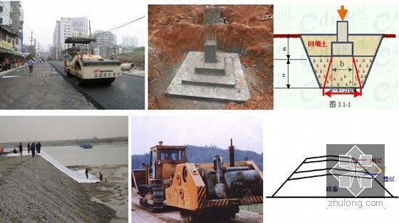 常见桩基础、地下连续墙与地基处理施工方法（大量图片）-换填垫层法