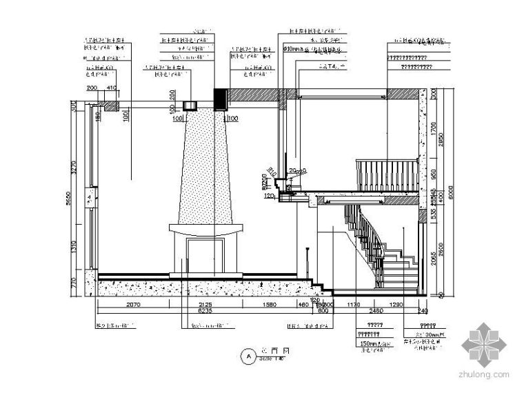 欧式商业立面CAD资料下载-欧式客厅立面图