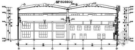 24m跨钢结构仓库资料下载-某24m跨工业厂房全套施工图纸