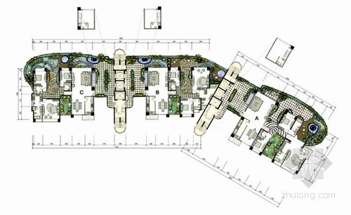 空中菜园设计方案资料下载-深圳空中别墅项目方案设计