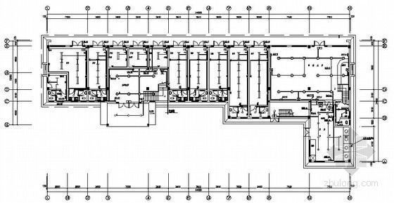 新中式五层办公楼施工图纸资料下载-五层办公楼电气施工图纸