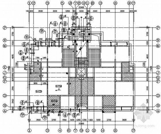 异形结构施工图资料下载-9层异形柱框架剪力墙结构施工图