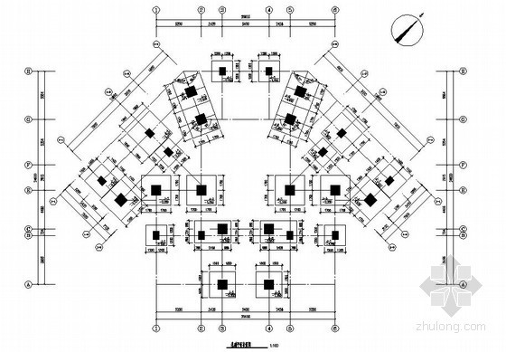 5层钢结构施工图资料下载-四层钢结构会所结构施工图