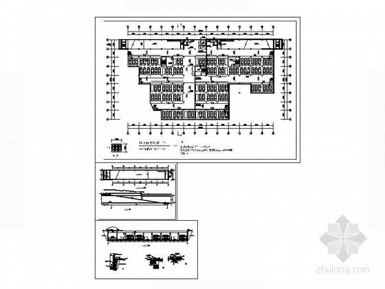 某办公楼地下车库建筑方案图- 