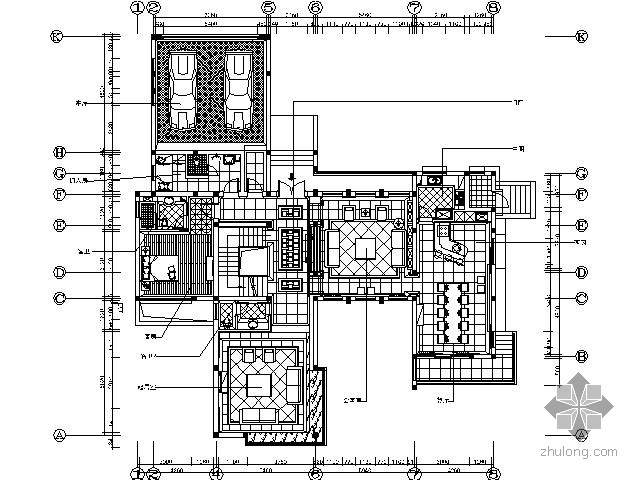 3层中式风格独栋别墅资料下载-[上海]新中式风格独栋别墅施工图（含实景）