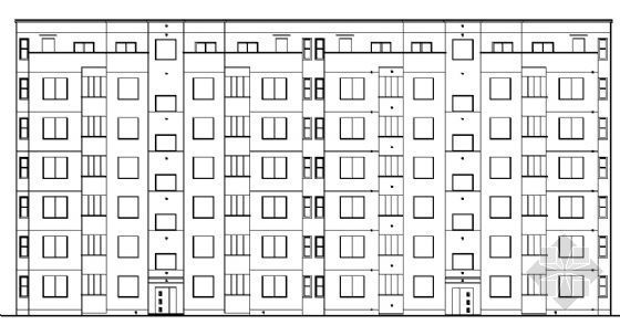 28层住宅建筑施工图资料下载-七层住宅建筑施工图