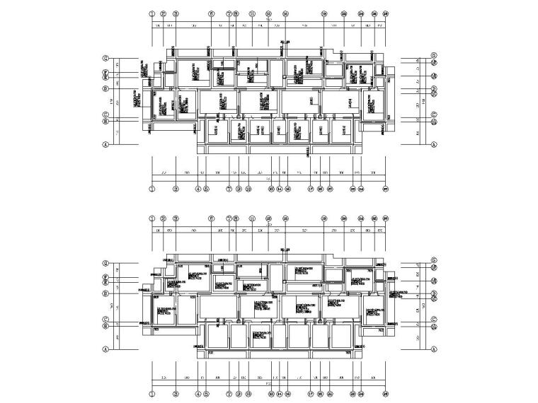 十八层住宅施工图设计资料下载-[安徽]地上18层剪力墙结构高层住宅楼结构施工图