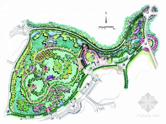 植物园景观规划设计资料下载-[东莞]新桃源里滨江酒店景观规划设计方案