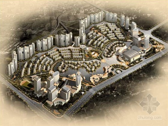 苏州北站规划设计资料下载-[苏州]居住区总体规划设计