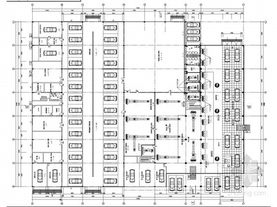 广东规划展览馆资料下载-[广东]多层汽车展览馆空调通风系统设计施工图