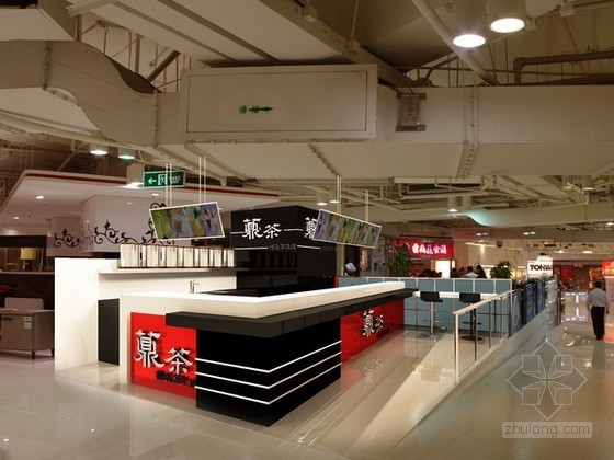 茶3d模型资料下载-茶饮店面3d模型下载