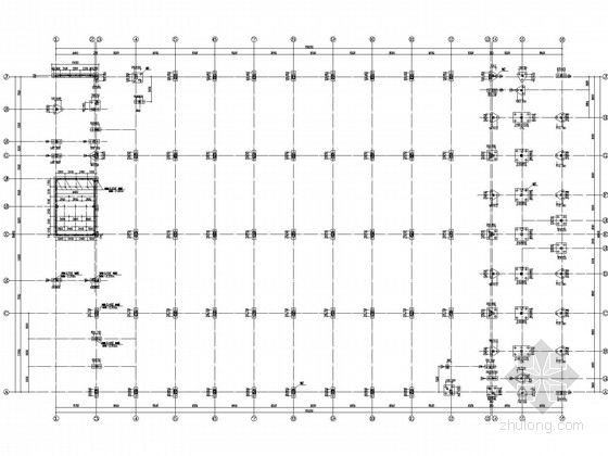 房屋建筑结构图纸资料下载-新建工业厂房及办公建筑结构施工图