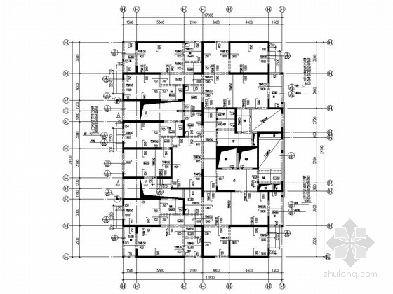 33层施工图纸资料下载-33层剪力墙结构住宅楼结构施工图