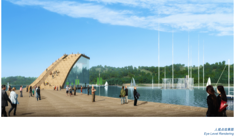 [浙江]宁波东钱湖景区南岸线项目水上花园、阳光水岸概念方案 A-9 主题港口