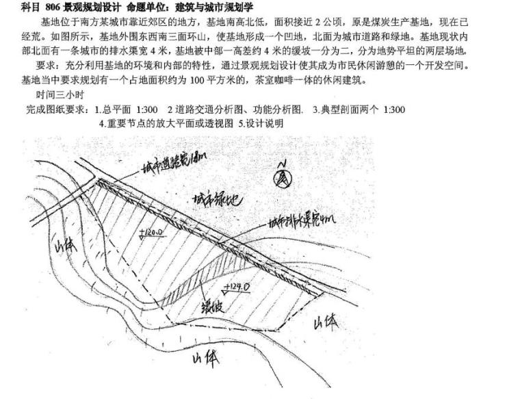 同济大学景观考研快题真题文本-页面三