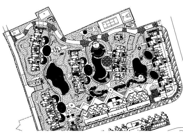 居住区花园设计案例cad资料下载-[广东]海悦花园居住区全套景观施工图设计（包含CAD+400个CAD）
