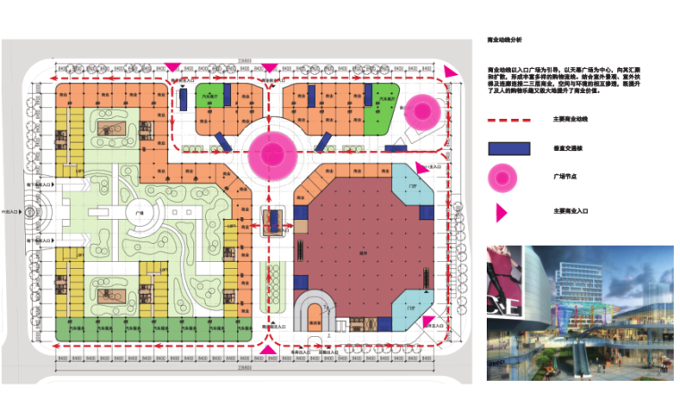 [浙江]嘉兴秀湖高档商业综合体方案设计文本-北区商业街分析