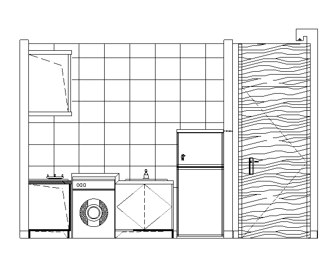 [贵州]全套小户型公寓样板间室内施工图(含效果图)-立面图1.png