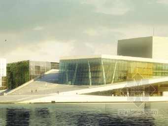 扎哈哈迪德事务所资料下载-丹麦某建筑事务所方案Deichmanske Library 德切曼斯克图书