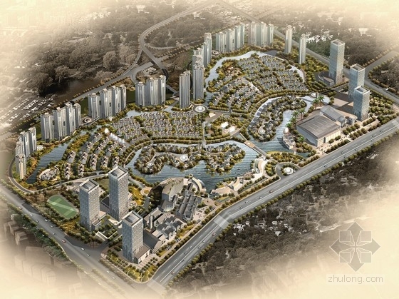 新城现代风格住宅资料下载-[江苏]现代风格新城片区规划设计方案文本（知名事务所）