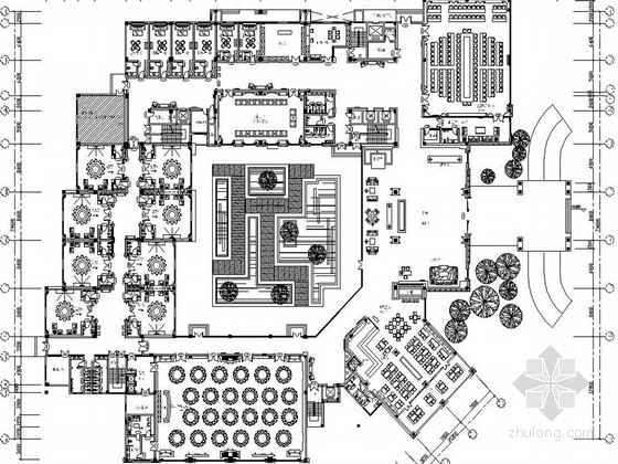 特色酒店方案资料下载-[广东]极具特色典雅高档风格商务酒店室内设计方案