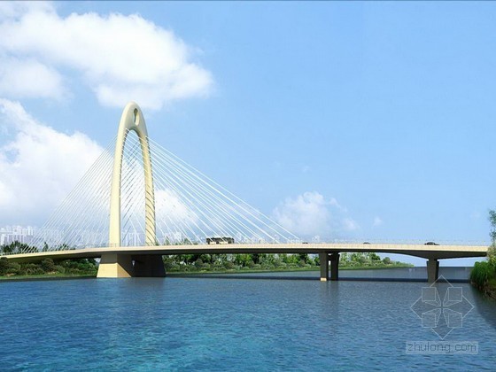 斜拉桥匝道CAD资料下载-[江苏]椭圆型钢箱混凝土塔柱空间双索面斜拉桥及其连接线工程施工组织设计（2013）