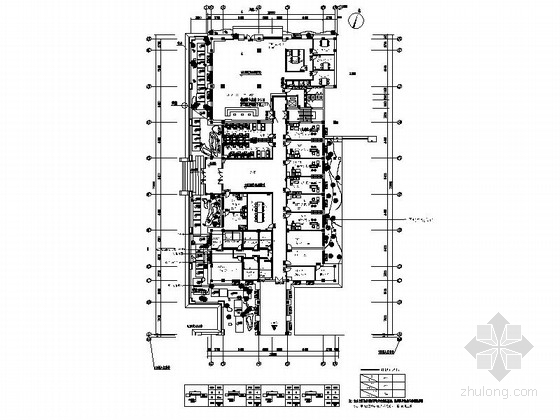 农村服务中心楼资料下载-[吉林]国内知名设计院设计综合服务中心办公楼施工图