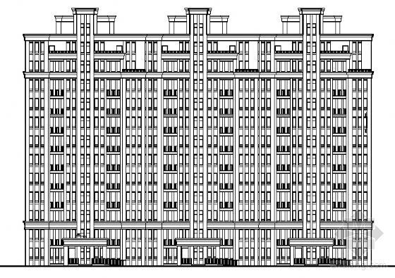 山东12层建筑施工图资料下载-山东宜昌市某十二层住宅楼建筑施工图