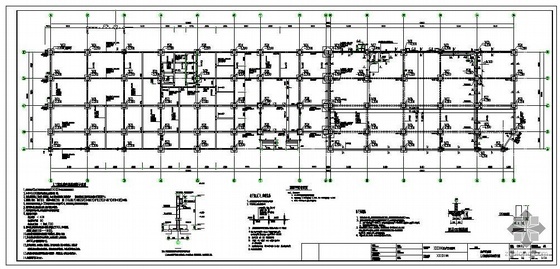 高层结构图和施工图资料下载-云南某高层住宅结构图