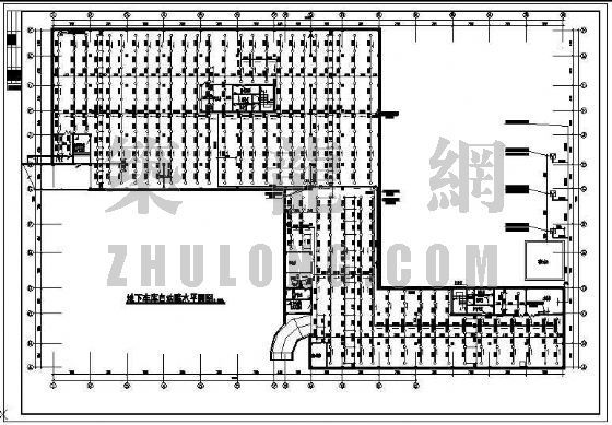 地下车库排水设计图资料下载-某三类地下车库消防设计图