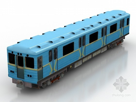 火车max模型资料下载-火车车厢