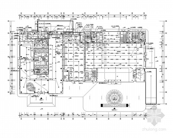 [山东]国际大厦强电全套施工图纸（84米、地下2层）