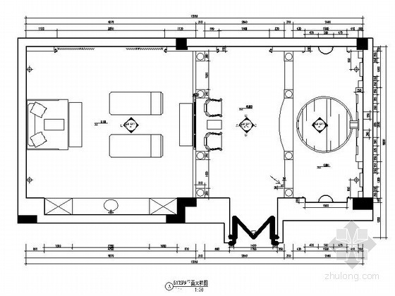工作室立面图CAD资料下载-家庭SPA室立面图