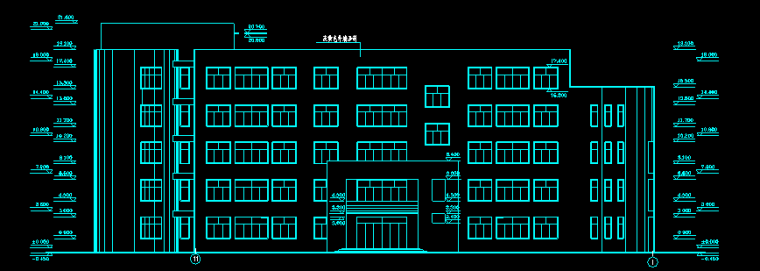 小学阶梯教室施工图资料下载-小学科技综合楼建筑施工图