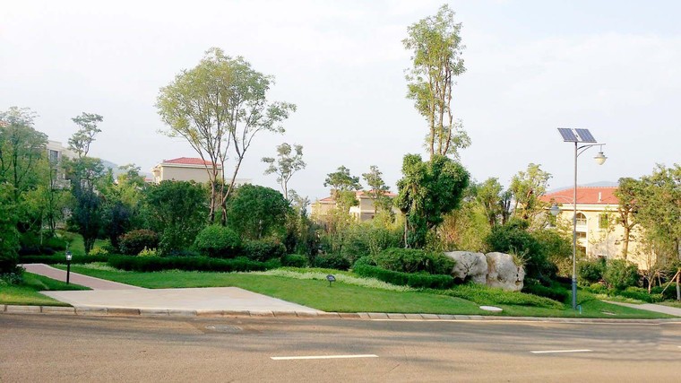 上海东原郦湾居住区资料下载-昆明山水天使湾住宅景观