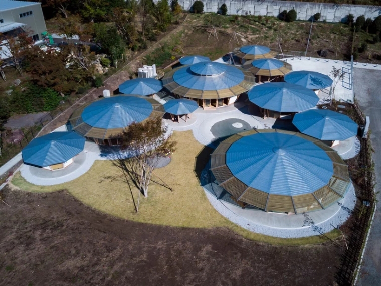 30立方圆形水池资料下载-日本木库幼儿园
