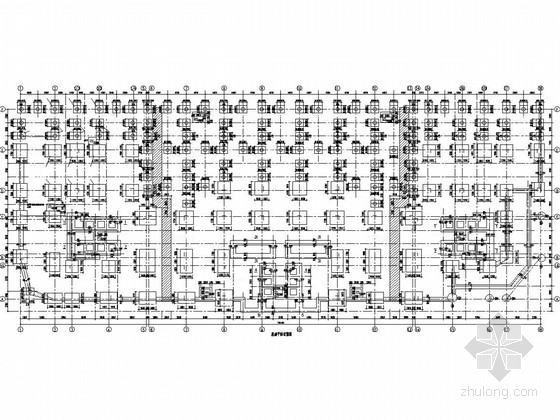 三层商务办公楼模型资料下载-[重庆]25层框架剪力墙商务办公楼结构施工图（地下三层）