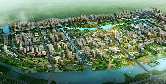 沿河城市规划案例资料下载-[河北]沿河城市规划及单体建筑设计方案文本