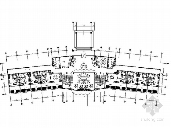 [中山]三层高尔夫练习场室内装修CAD施工图（含施工现场实景照片） -[中山]三层高尔夫练习场室内装修CAD施工图（含施工现场实景照片） 