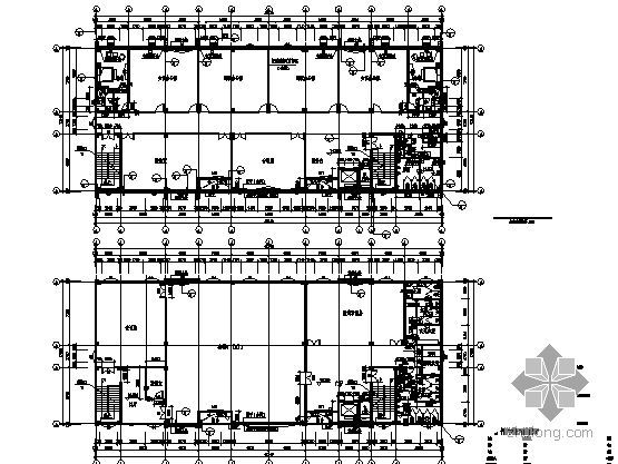 宁波某化工公司三层办公副楼建筑施工图-3