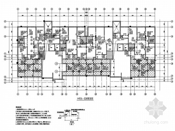 一层独立基础施工图资料下载-[广东]地上18+1层剪力墙结构办公楼结构施工图