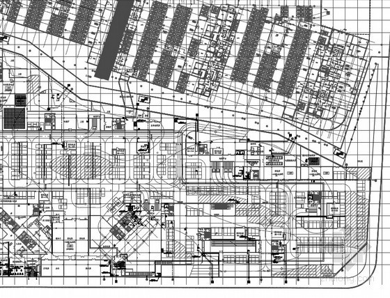 10万平城市商业综合体资料下载-[上海]25万平城市综合体给排水图纸（泳池供回水系统、雨水回收利用、气体灭火）