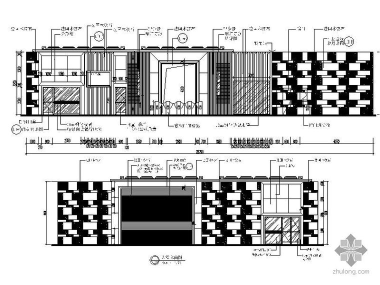 浦发银行室内精装饰工程施工图_1