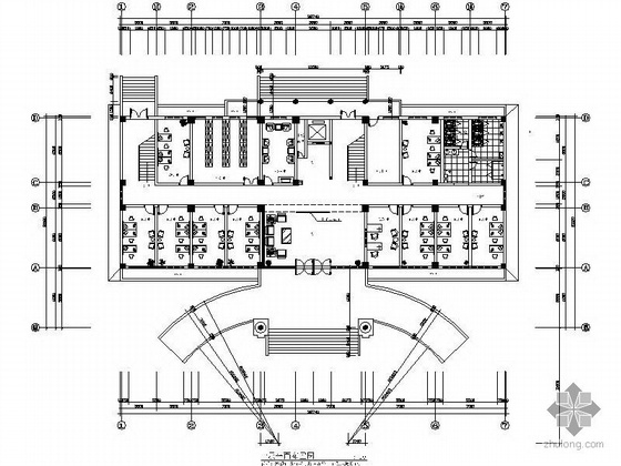 某六层办公楼施工资料下载-[安徽]某六层办公楼装饰施工图